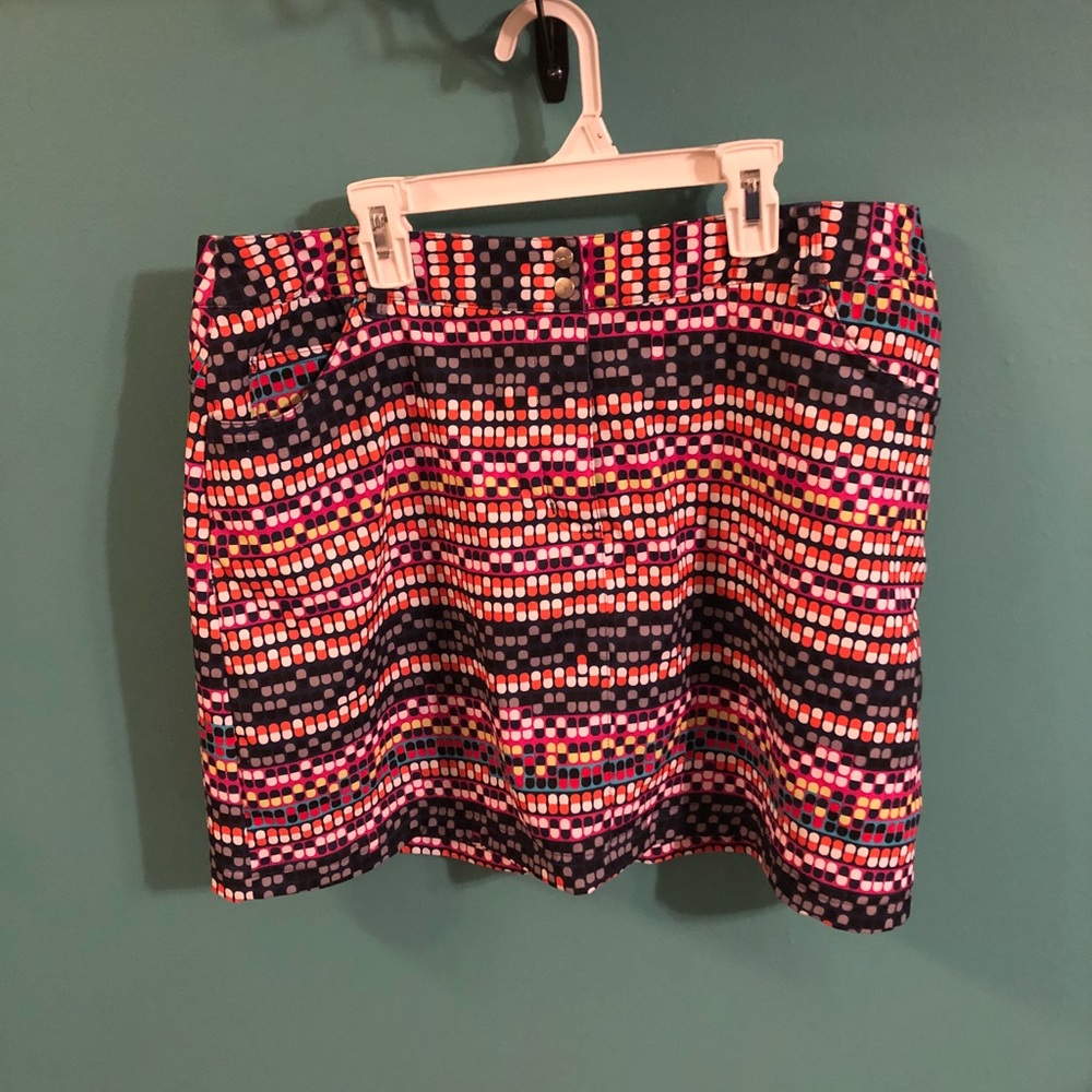 Slazenger golf skirt. Bright colors worn once